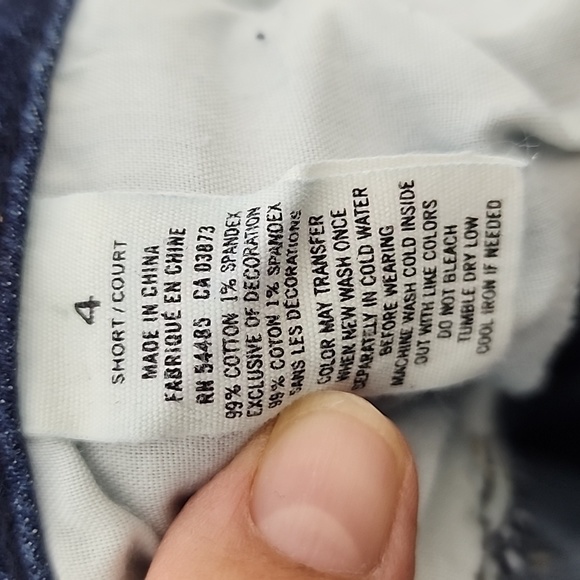 American Eagle Super Jegging Skinny Blue Size 4S - Picture 9 of 9